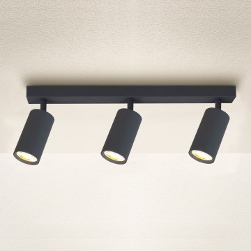 Brilagi - Foco empotrable LED regulable SELE 3xGU10/6,5W/230V 2700-6500K antracita