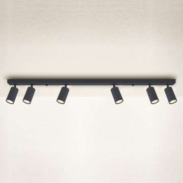 Brilagi - Foco empotrable LED regulable SELE 6xGU10/6,5W/230V 2700-6500K antracita
