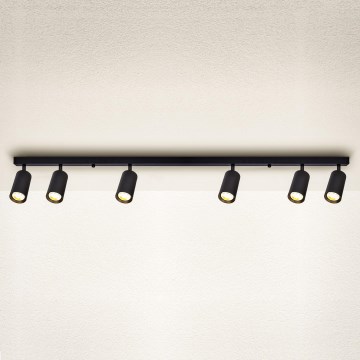 Brilagi - Foco empotrable LED regulable SELE 6xGU10/6,5W/230V 2700-6500K negro