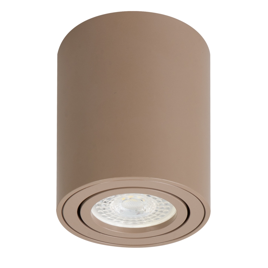 Brilagi - Foco empotrable LED RGBW regulable MIA 1xGU10/30W/230V 2700-6500K Wi-Fi 100x80 mm beige