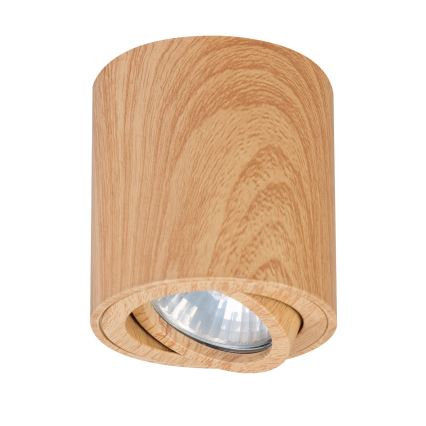 Brilagi - Foco LED empotrable RGBW regulable MIA 1xGU10/30W/230V 2700-6500K Wi-Fi 84x80 mm marrón