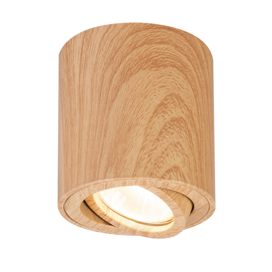 Brilagi - Foco LED empotrable RGBW regulable MIA 1xGU10/30W/230V 2700-6500K Wi-Fi 84x80 mm marrón