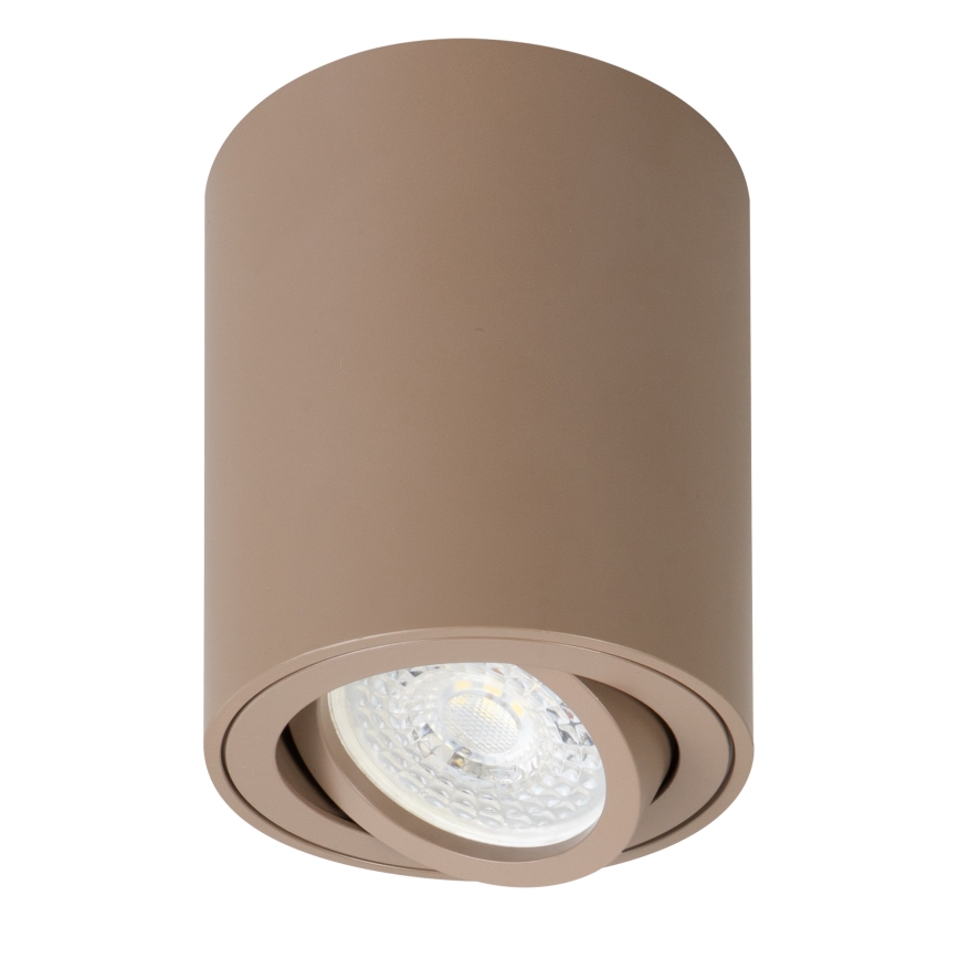 Brilagi - Foco empotrable LED RGBW regulable MIA 1xGU10/4,8W/230V 3000K 100x80 mm beige + mando a distancia