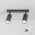 Brilagi - Foco empotrable LED RGBW regulable SELE 2xGU10/6,5W/230V 2700-6500K negro