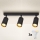 Brilagi - Foco empotrable LED RGBW regulable SELE 3xGU10/6,5W/230V 2700-6500K negro/dorado
