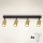 Brilagi - Foco empotrable LED RGBW regulable SELE GOLDEN 4xGU10/6,5W/230V 2700-6500K negro/dorado