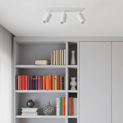 Brilagi - Foco empotrable LED RGBW regulable SELE MODERN 3xGU10/6W/230V 3000K Wi-Fi blanco