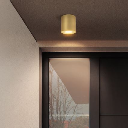 Brilagi - Foco empotrable para baño MIA 1xGU10/30W/230V 84x80 mm acabado dorado IP54