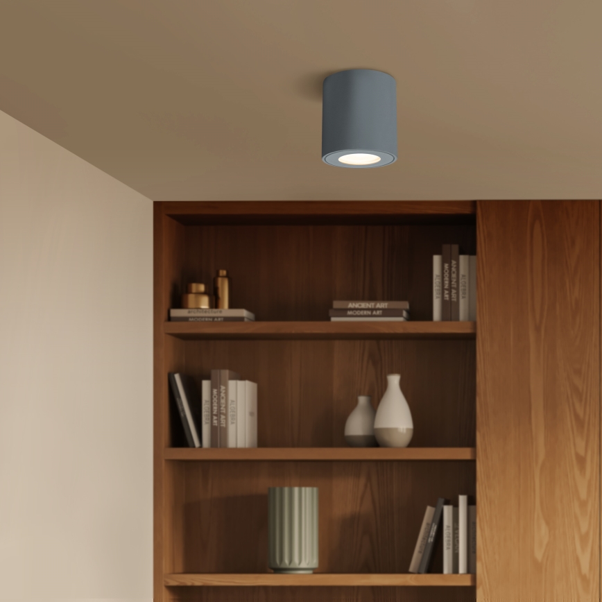 Brilagi - Foco empotrable para baño MIA 1xGU10/30W/230V 84x80 mm antracita IP54