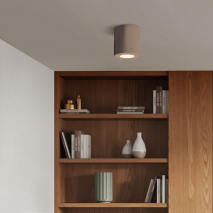 Brilagi - Foco empotrable para baño MIA 1xGU10/30W/230V 84x80 mm beige IP44