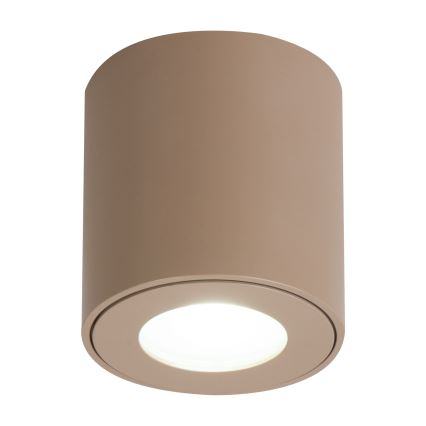 Brilagi - Foco empotrable para baño MIA 1xGU10/30W/230V 84x80 mm beige IP44