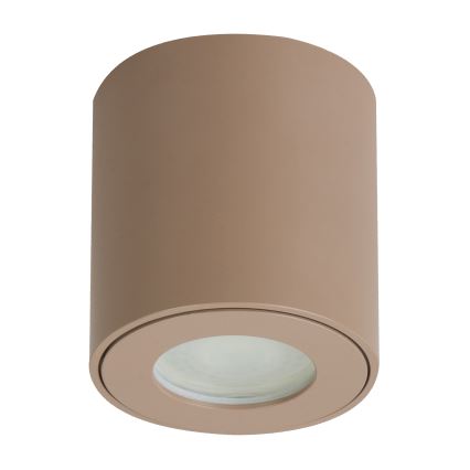 Brilagi - Foco empotrable para baño MIA 1xGU10/30W/230V 84x80 mm beige IP44