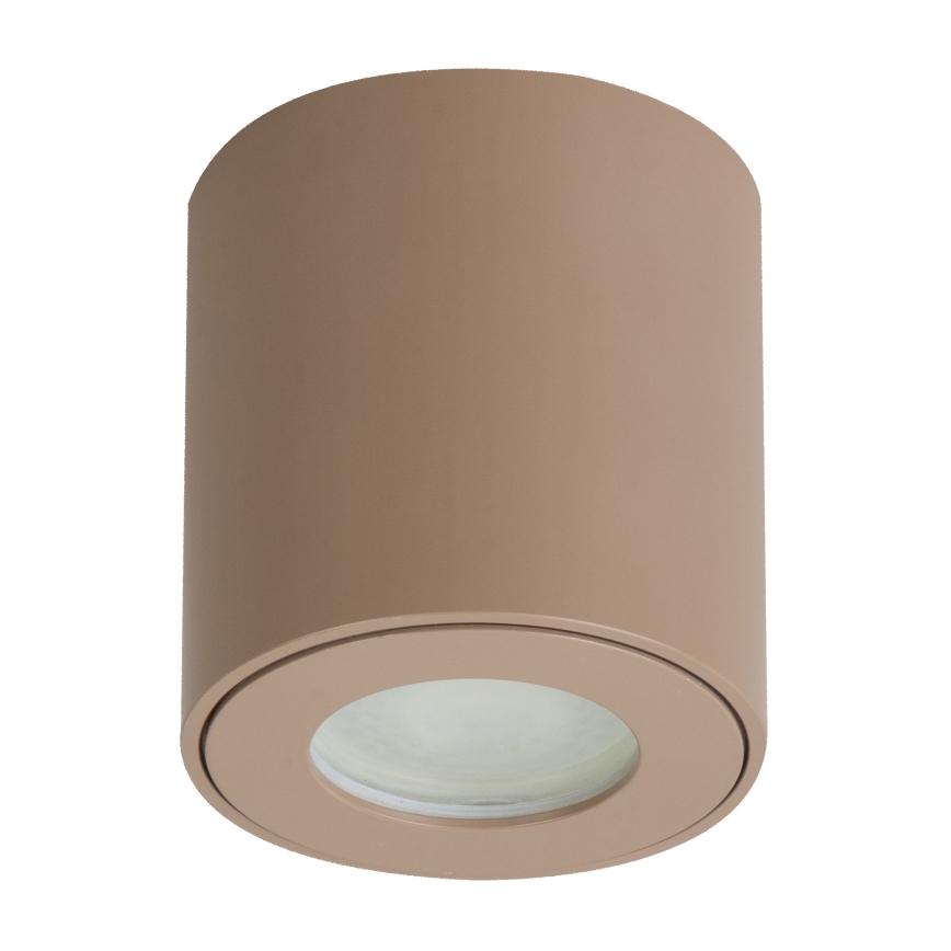 Brilagi - Foco empotrable para baño MIA 1xGU10/30W/230V 84x80 mm beige IP44