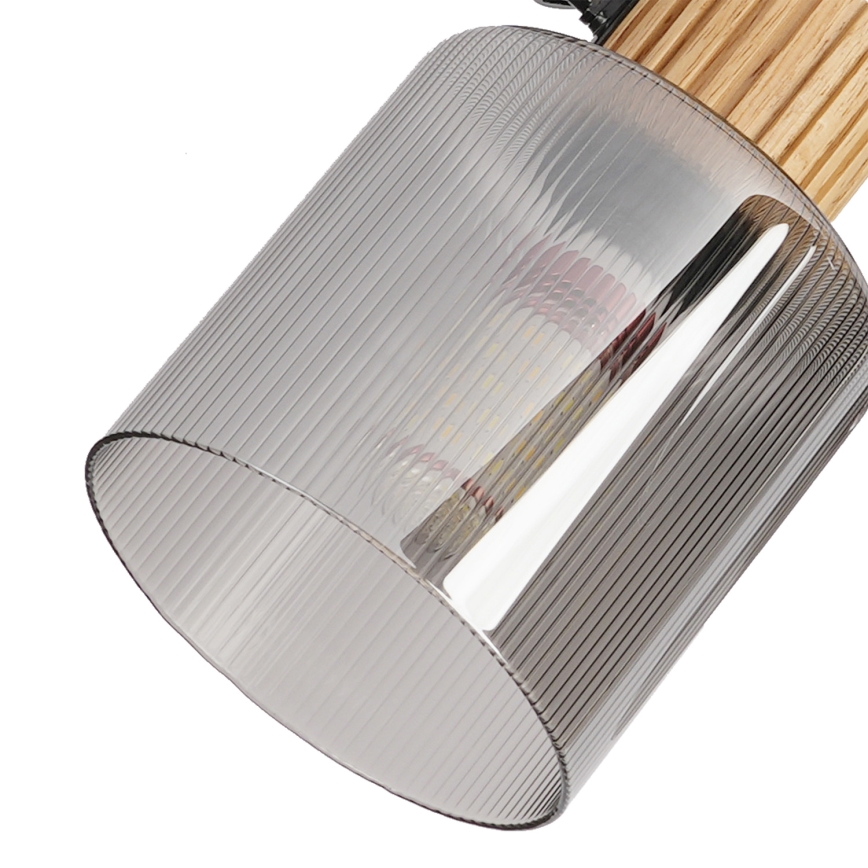 Brilagi - Foco HYGGE 2xE14/15W/230V madera/ahumado