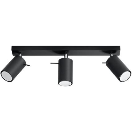 Brilagi - Foco LED ASMUS 3xGU10/7W/230V negro