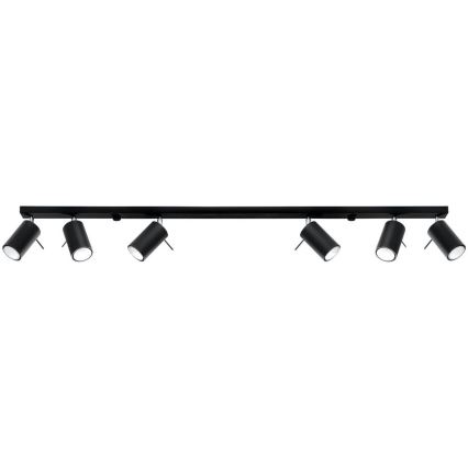 Brilagi - Foco LED ASMUS 6xGU10/7W/230V negro