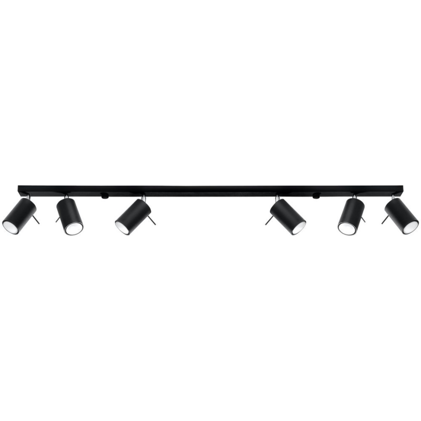 Brilagi - Foco LED ASMUS 6xGU10/7W/230V negro
