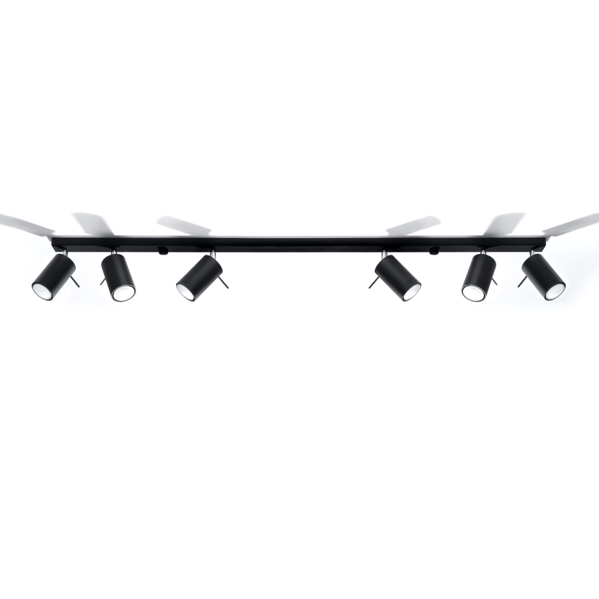Brilagi - Foco LED ASMUS 6xGU10/7W/230V negro