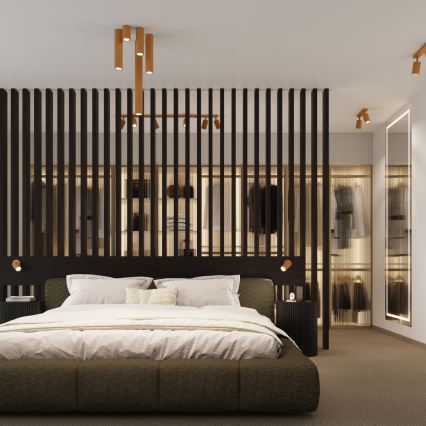 Brilagi - Foco LED CRESTO 1xGU10/10W/230V 20 cm dorado