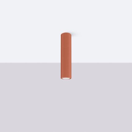 Brilagi - Foco LED CRESTO 1xGU10/10W/230V 30 cm rojo