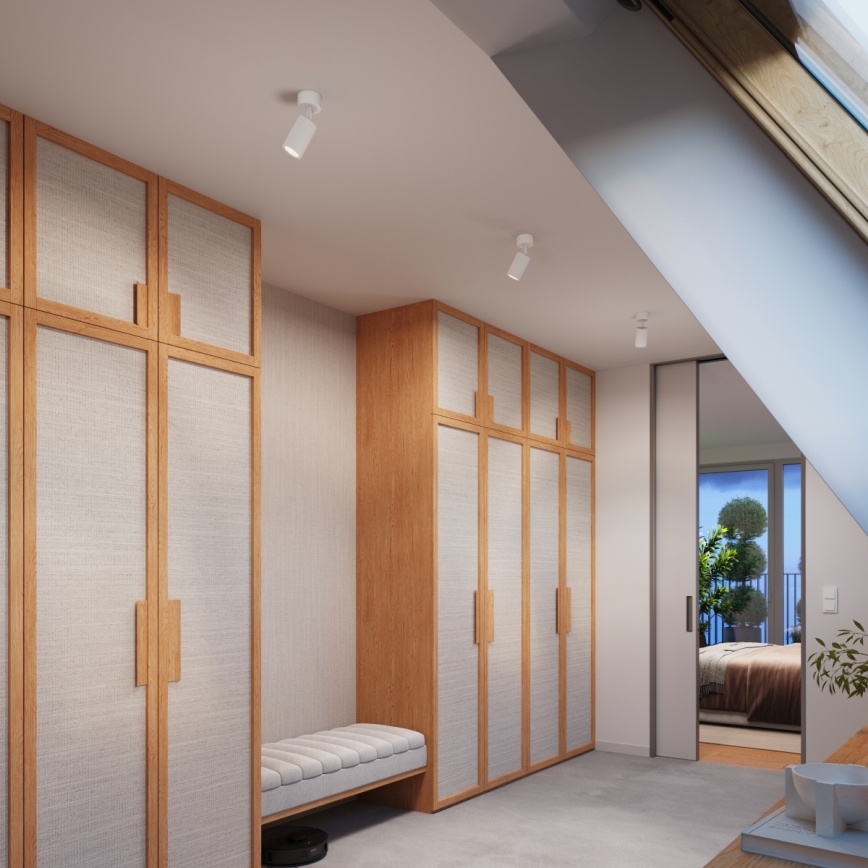 Brilagi - Foco LED CRESTO 1xGU10/10W/230V blanco