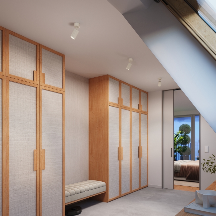 Brilagi - Foco LED CRESTO 1xGU10/10W/230V color crema