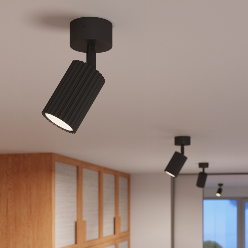 Brilagi - Foco LED CRESTO 1xGU10/10W/230V negro