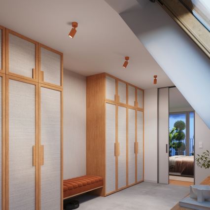 Brilagi - Foco LED CRESTO 1xGU10/10W/230V rojo