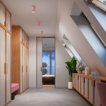 Brilagi - Foco LED CRESTO 1xGU10/10W/230V rosa