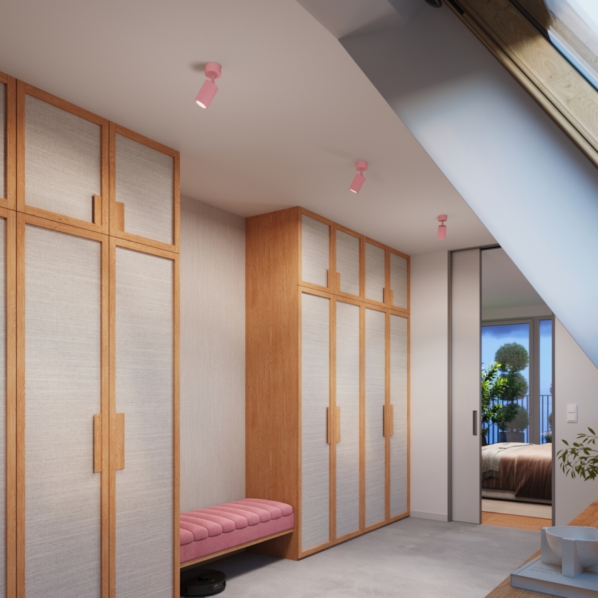 Brilagi - Foco LED CRESTO 1xGU10/10W/230V rosa