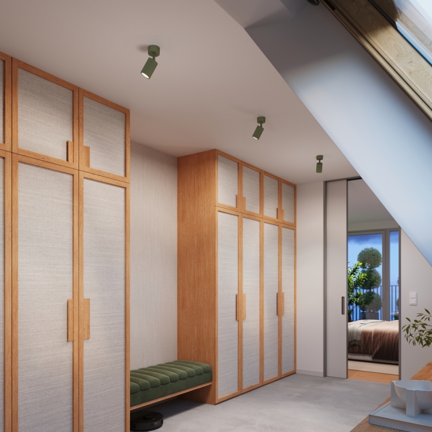 Brilagi - Foco LED CRESTO 1xGU10/10W/230V verde