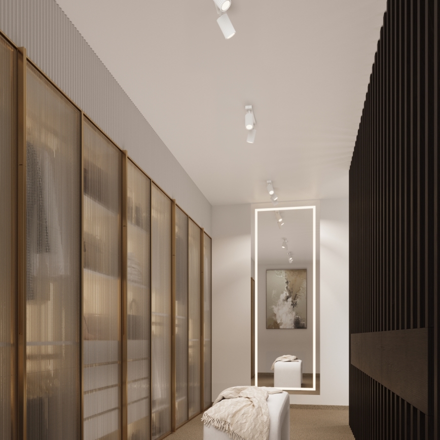 Brilagi - Foco LED CRESTO 2xGU10/10W/230V blanco