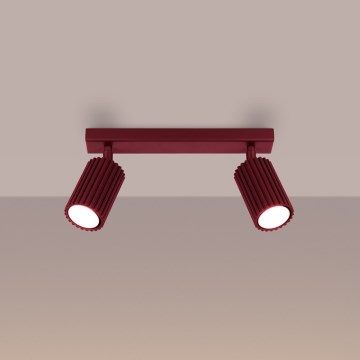 Brilagi - Foco LED CRESTO 2xGU10/10W/230V burdeos