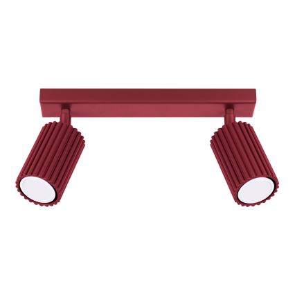 Brilagi - Foco LED CRESTO 2xGU10/10W/230V burdeos