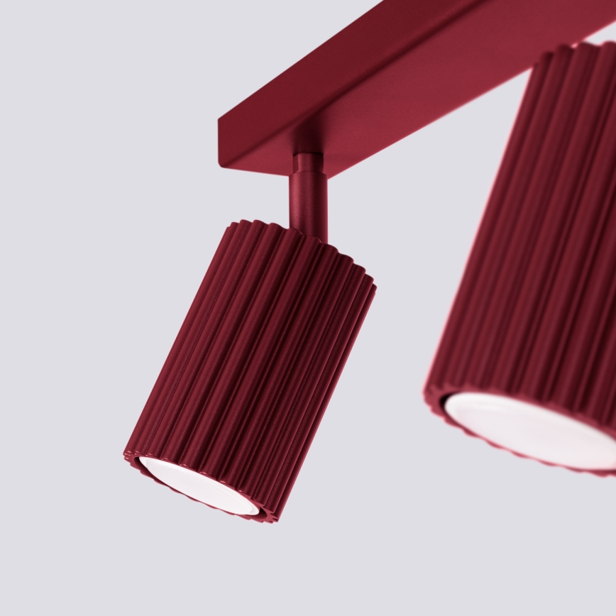 Brilagi - Foco LED CRESTO 2xGU10/10W/230V burdeos