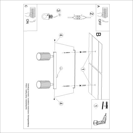 Brilagi - Foco LED CRESTO 2xGU10/10W/230V burdeos