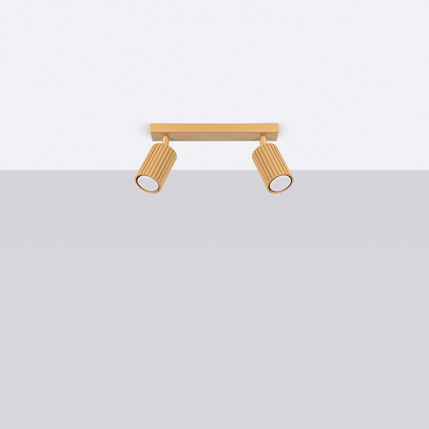 Brilagi - Foco LED CRESTO 2xGU10/10W/230V dorado