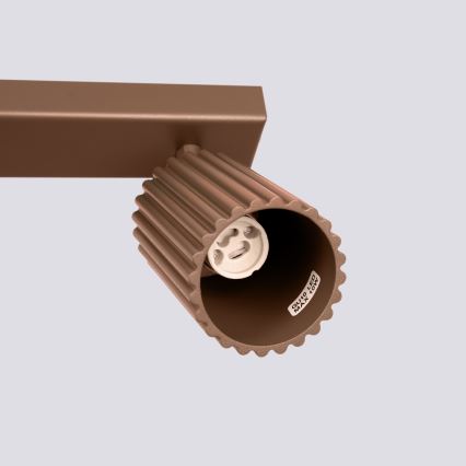 Brilagi - Foco LED CRESTO 2xGU10/10W/230V marrón