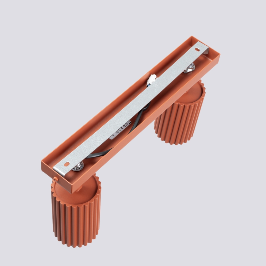 Brilagi - Foco LED CRESTO 2xGU10/10W/230V rojo