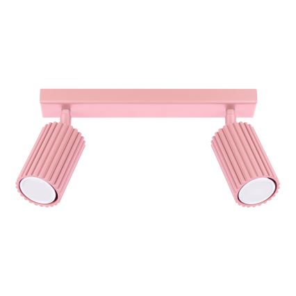 Brilagi - Foco LED CRESTO 2xGU10/10W/230V rosa