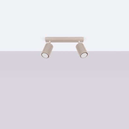 Brilagi - Foco LED CRESTO 2xGU10/10W/230V topo