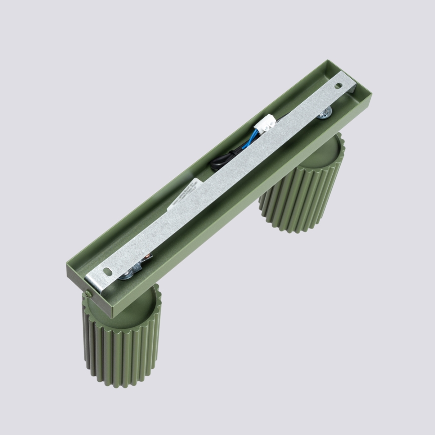 Brilagi - Foco LED CRESTO 2xGU10/10W/230V verde