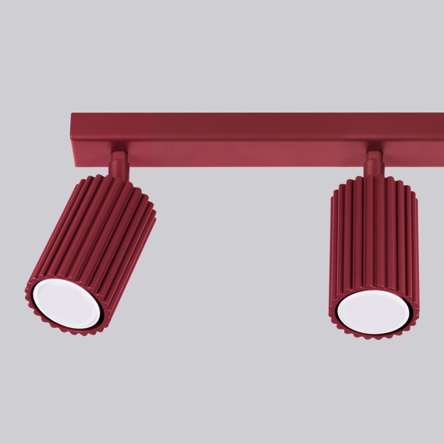 Brilagi - Foco LED CRESTO 3xGU10/10W/230V burdeos