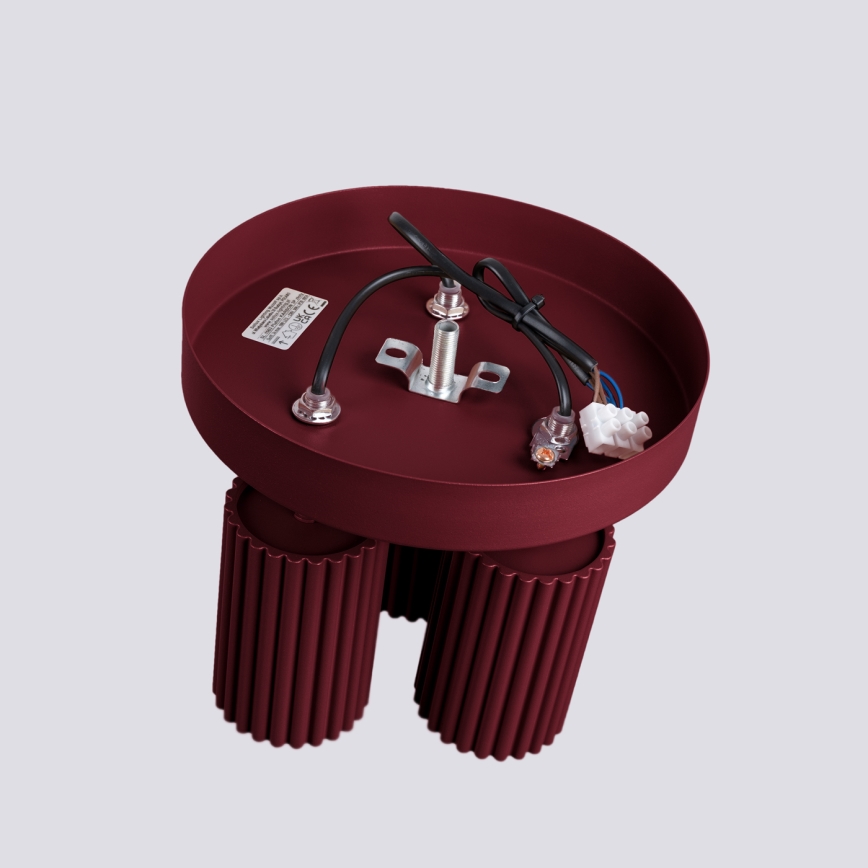 Brilagi - Foco LED CRESTO 3xGU10/10W/230V burdeos