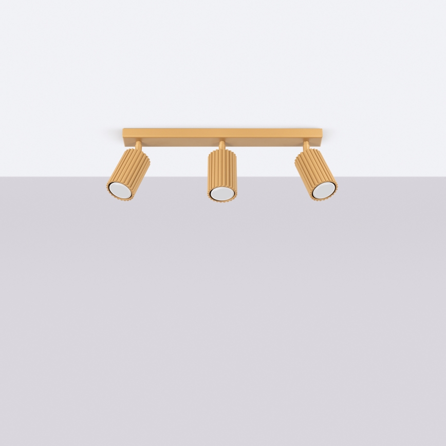 Brilagi - Foco LED CRESTO 3xGU10/10W/230V dorado