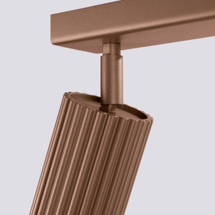 Brilagi - Foco LED CRESTO 3xGU10/10W/230V marrón