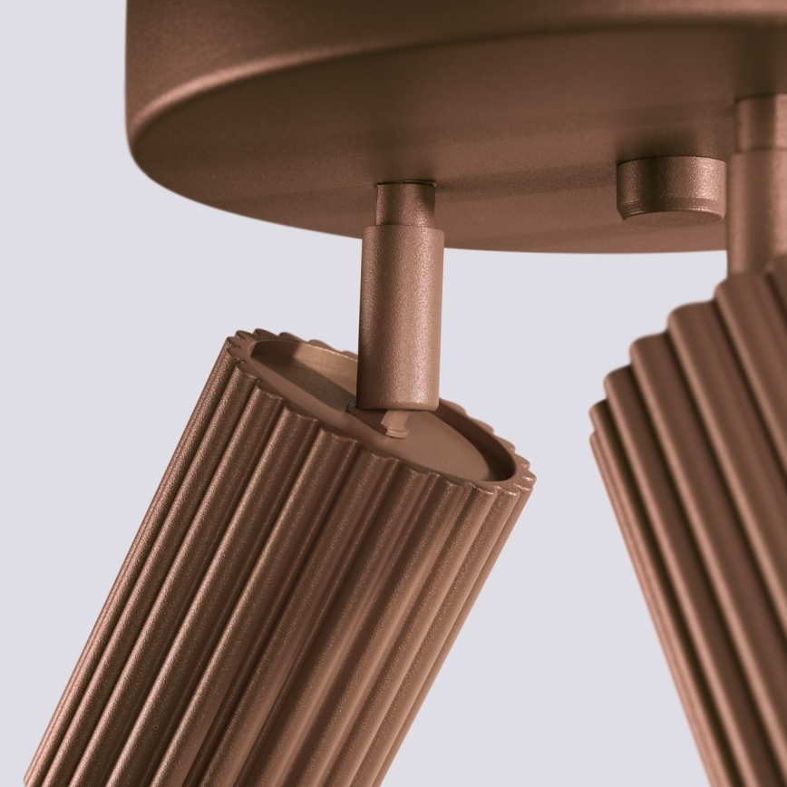 Brilagi - Foco LED CRESTO 3xGU10/10W/230V marrón