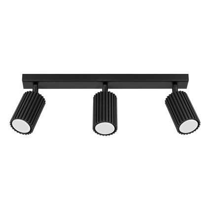 Brilagi - Foco LED CRESTO 3xGU10/10W/230V negro
