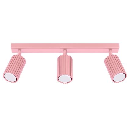 Brilagi - Foco LED CRESTO 3xGU10/10W/230V rosa