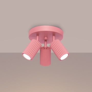 Brilagi - Foco LED CRESTO 3xGU10/10W/230V rosa